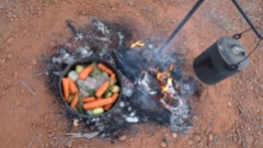 Camp oven roast
